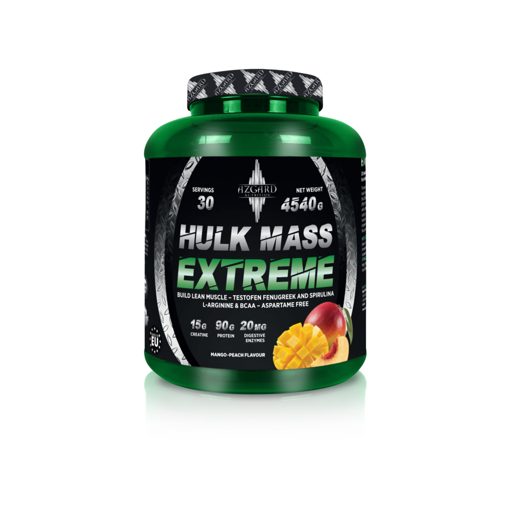 Azgard Nutrition Hulk Mass Extreme – Weight & Muscle Gainer 4.5kg - 30 Servings