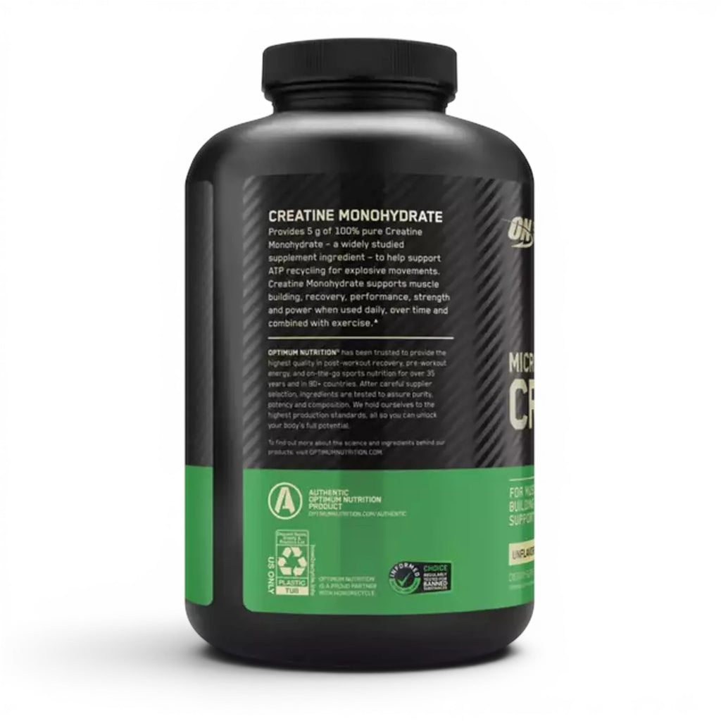 Optimum Nutrition - Creatine Monohydrate 600g (120 Servings)