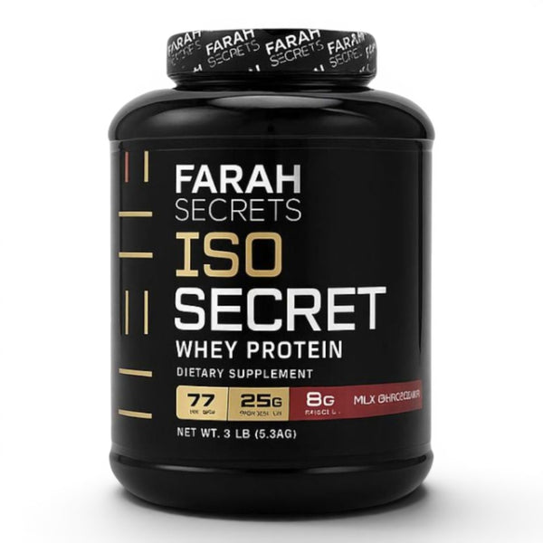 Farah Secret ISO Protein – 2.3kg, 77 Servings, High-Quality Protein