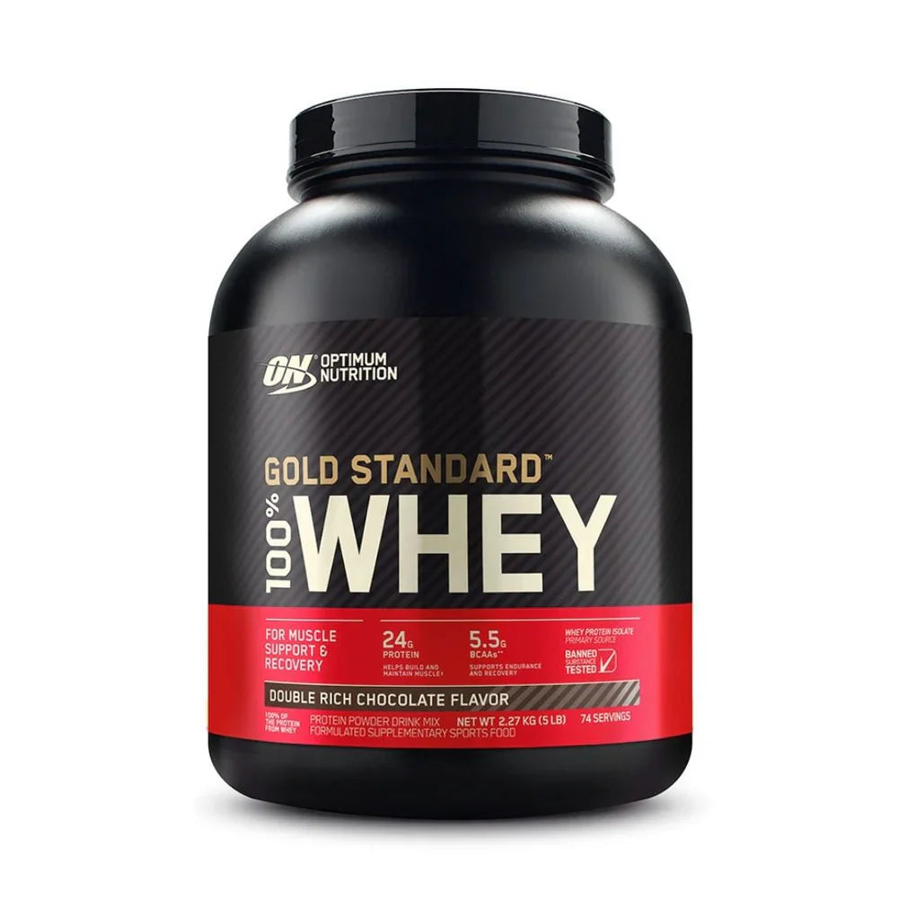 Optimum Nutrition - Gold Standard - Whey Protein 2.3KG (74 Servings)