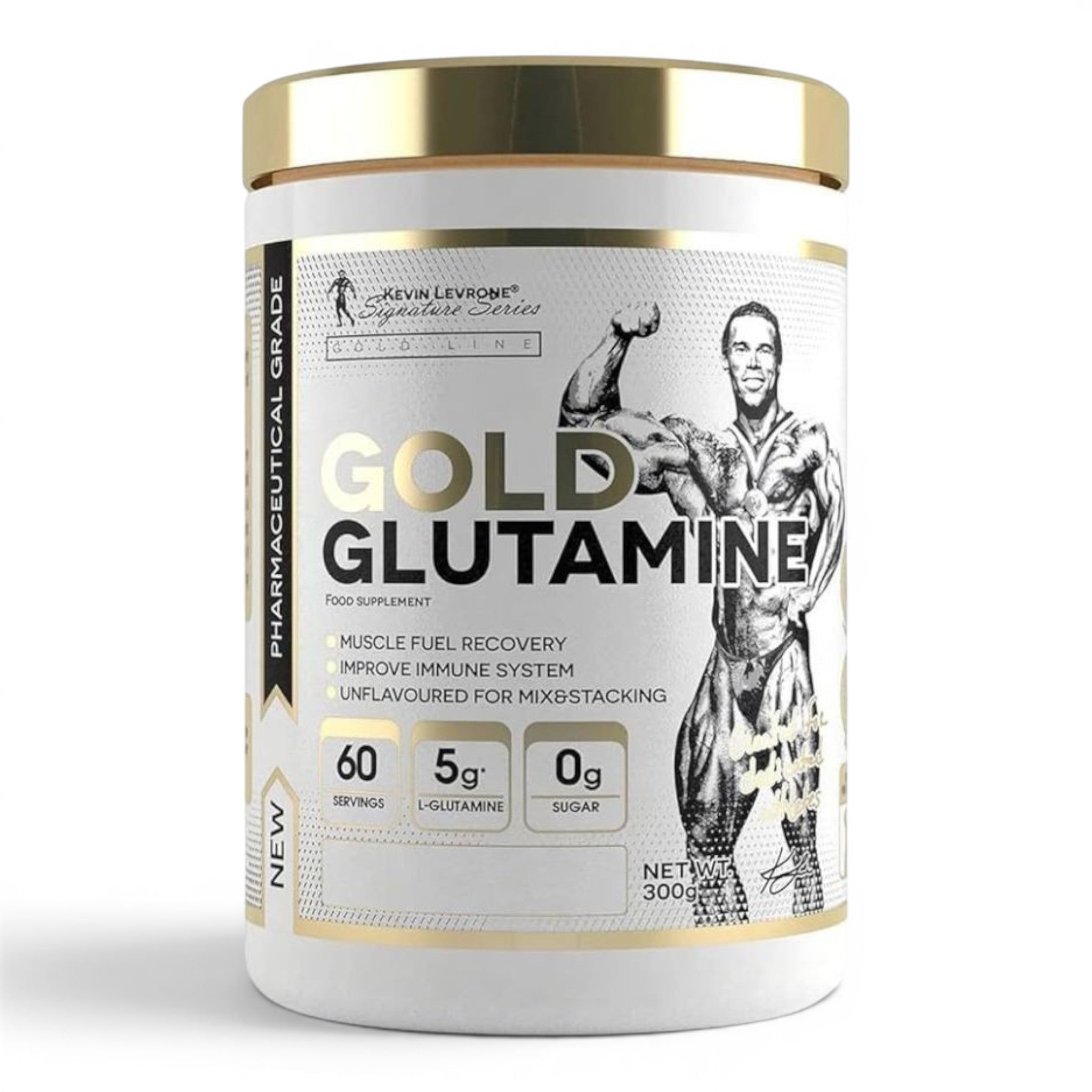 Kevin Levrone Gold Glutamine 300g – Pure L-Glutamine for Muscle Recovery & Endurance