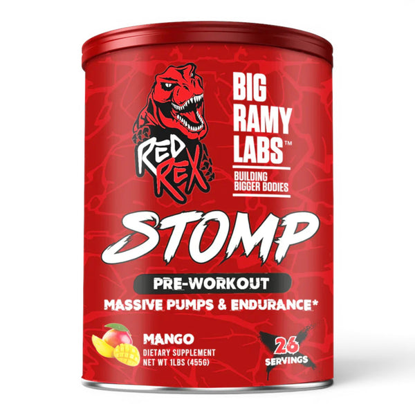 Big Ramy Labs Red Rex Stomp – Pre‑Workout - 26 Servings