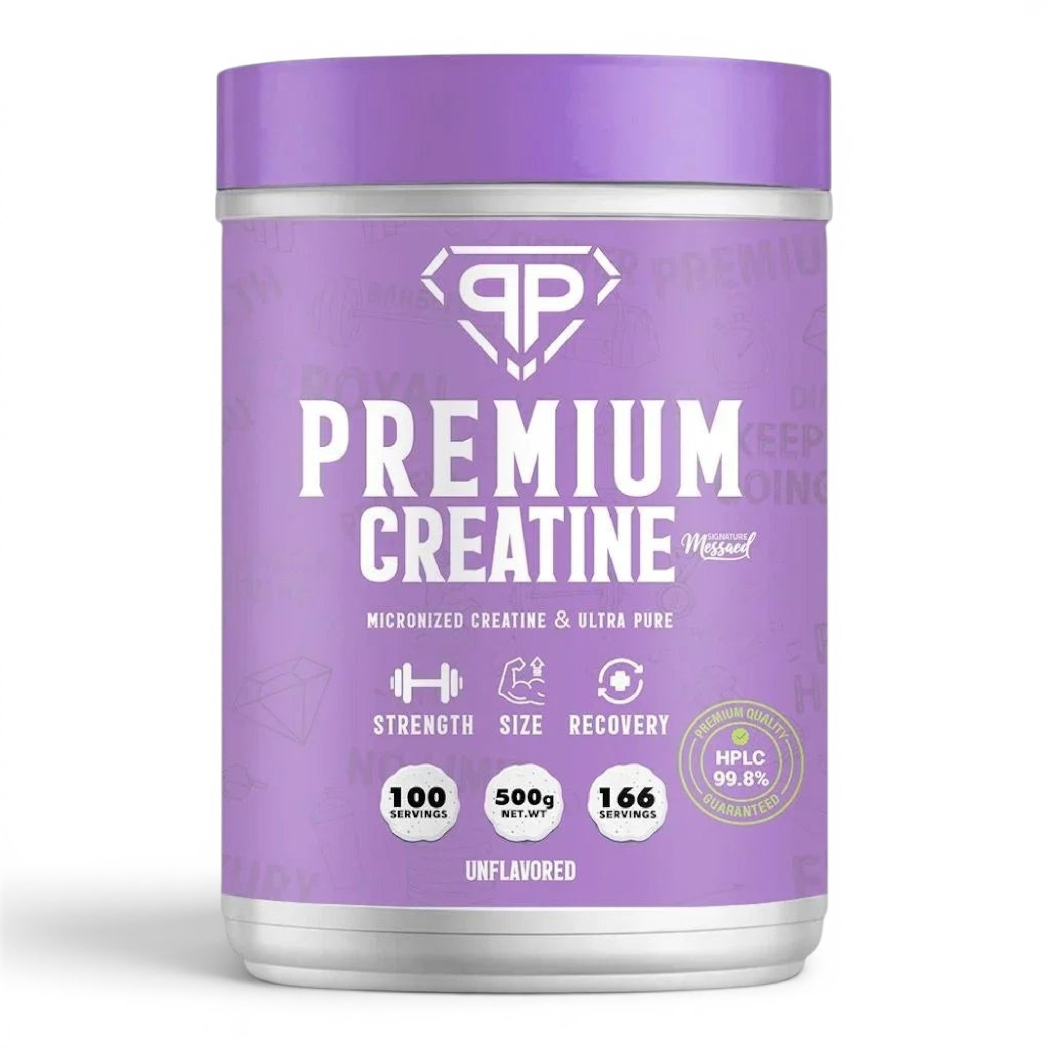 Premium Creatine QP Signature | 500g - Ultra Pure Micronized Formula (Unflavored)