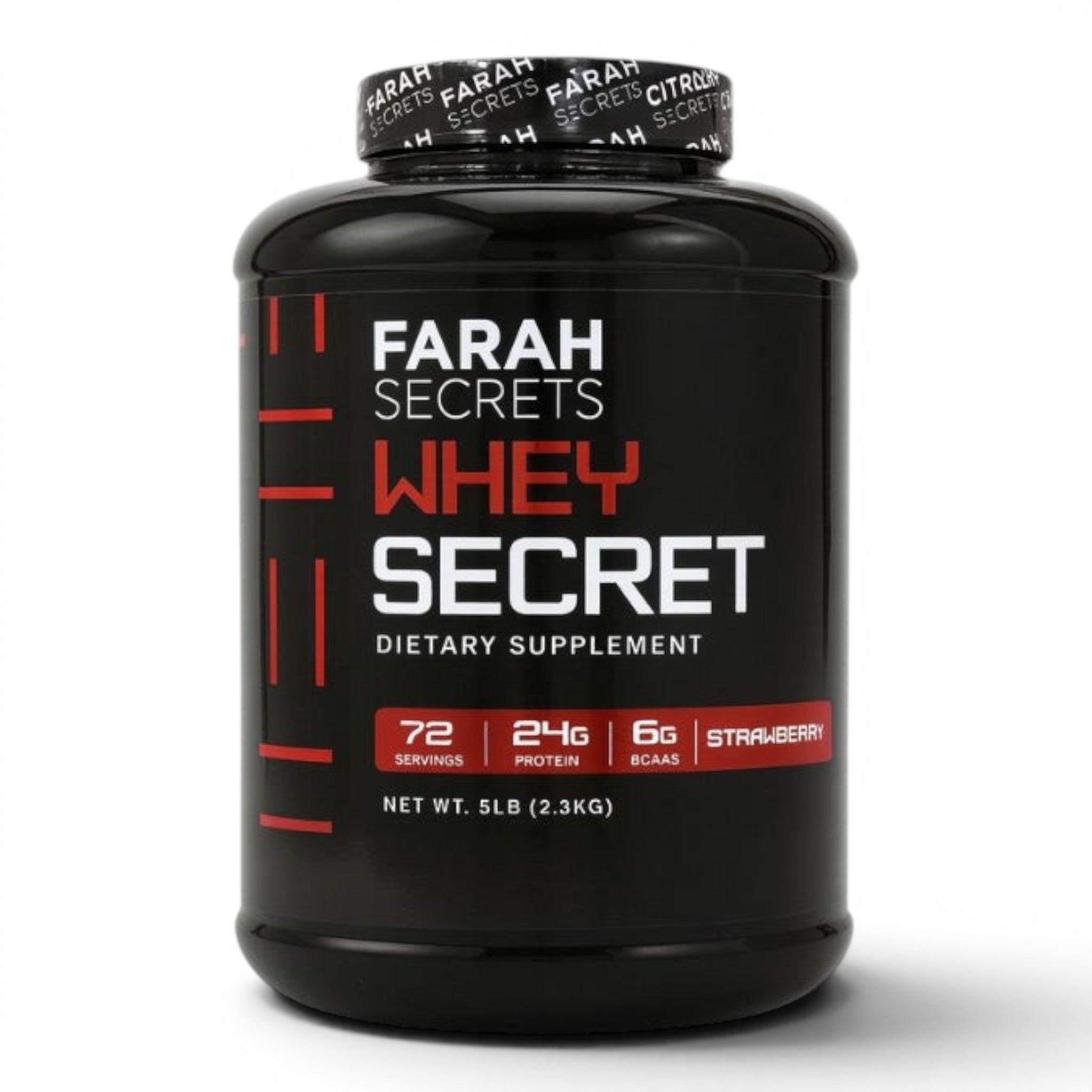 Farah Secret Whey Protein 2.3kg – 72 Servings
