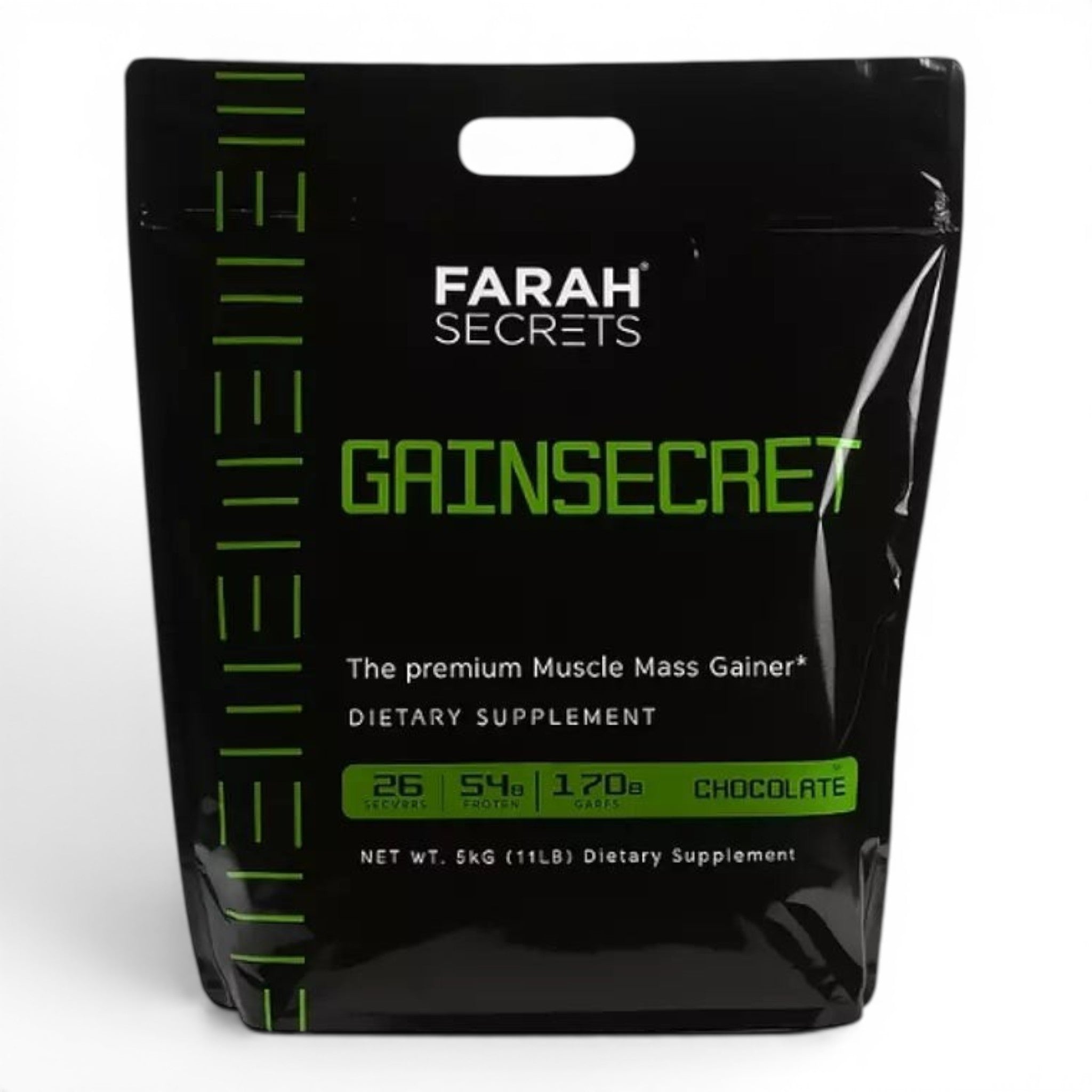 Farah Secret Mass Gainer 5kg – 26 Servings – Chocolate