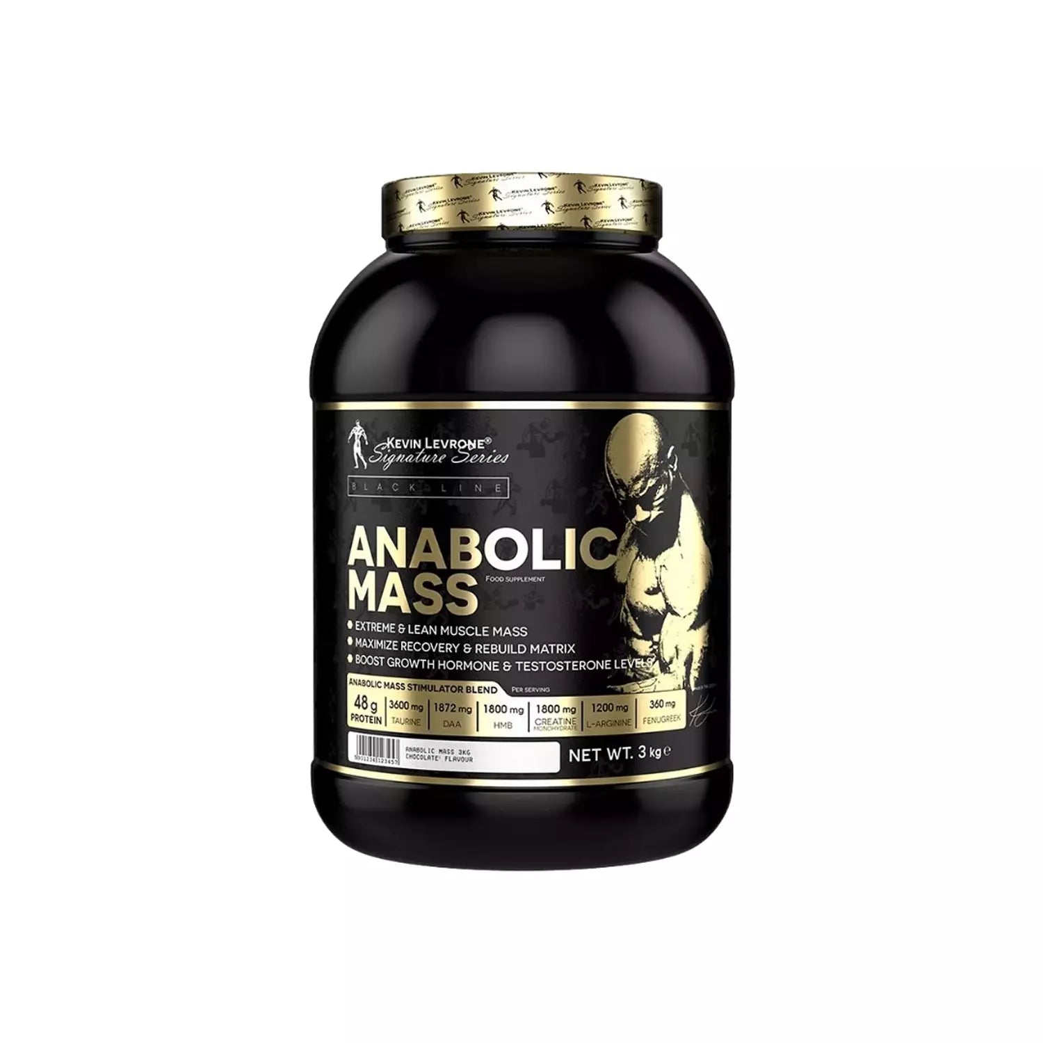 Kevin Levrone Anabolic Mass – 3 Kg, 25 Servings – High-Calorie Mass Gainer for Muscle Growth
